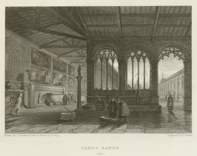 Campo Santo, Pise - after George Cattermole