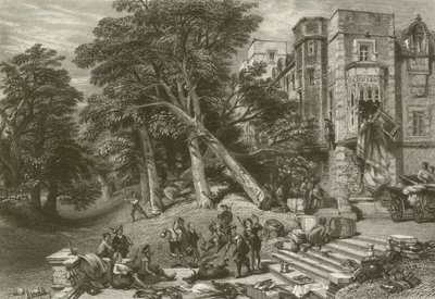 Destruction des Biens des Royalistes - after George Cattermole