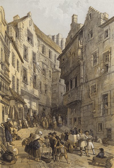 Pied du West Bow - after George Cattermole
