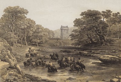 Tour de Gilnockie - after George Cattermole