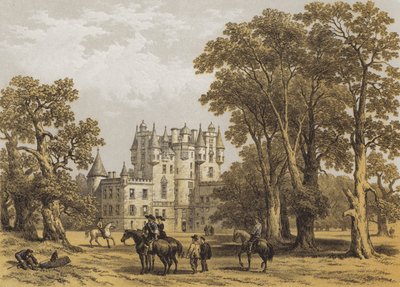 Château de Glamis, Forfarshire - after George Cattermole