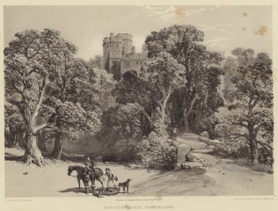 Château de Naworth, Cumberland - after George Cattermole