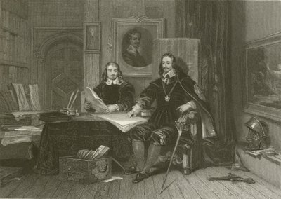 Le Roi et Hyde à Oxford - after George Cattermole