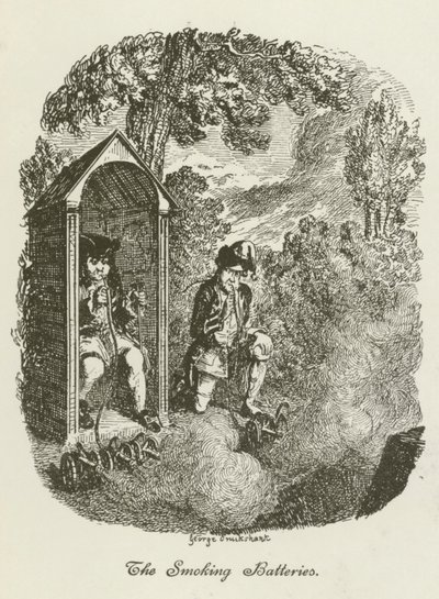 Illustration pour Tristram Shandy - after George Cruikshank