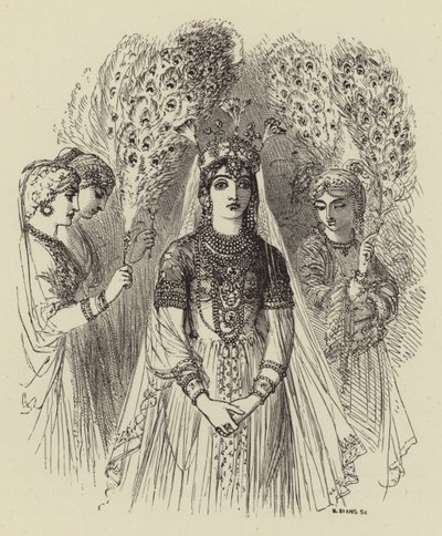 Lalla Rookh de Moore - after George Housman Thomas