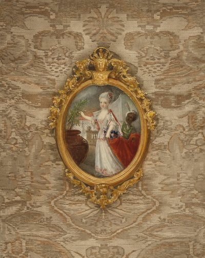 Portrait de la princesse Wilhelmine de Prusse à l