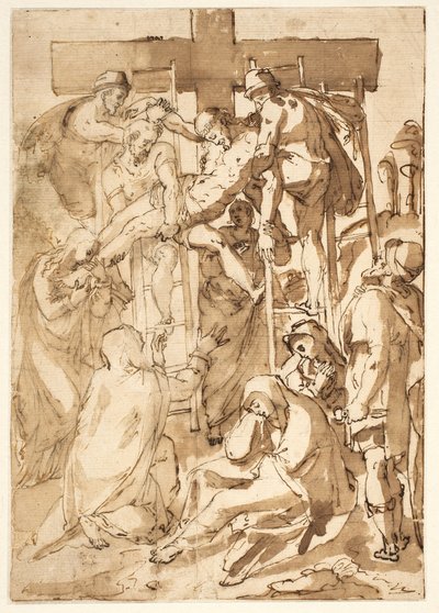 La Déposition - after Girolamo Muziano