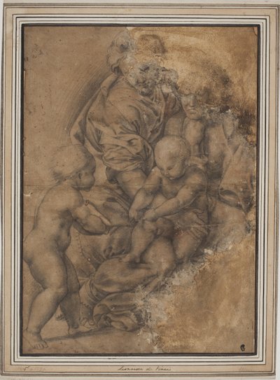 La Sainte Famille avec l
