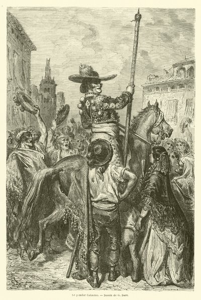 Le picador Calderón - Gustave after Dore
