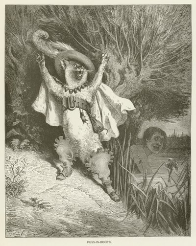 Le Chat Botté - Gustave after Dore