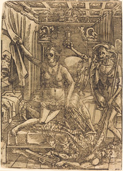La Mort et la Courtisane - after Hans Sebald Beham