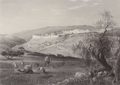 La ville de Jérusalem - after Harry Fenn