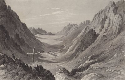 Le Désert du Sinaï - after Harry Fenn