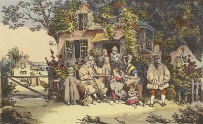 Habitation de cultivateurs - after Henri Bonaventure Monnier