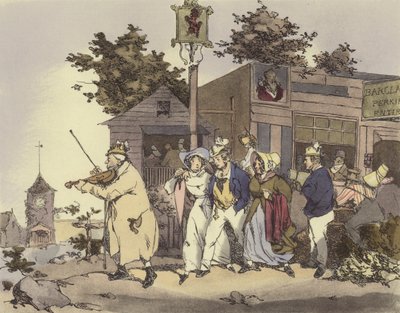 Le retour des matelots - after Henri Bonaventure Monnier