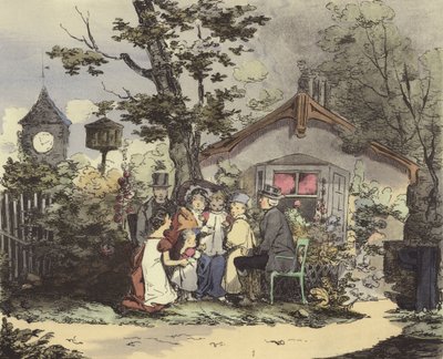 Un ministre et sa famille - after Henri Bonaventure Monnier
