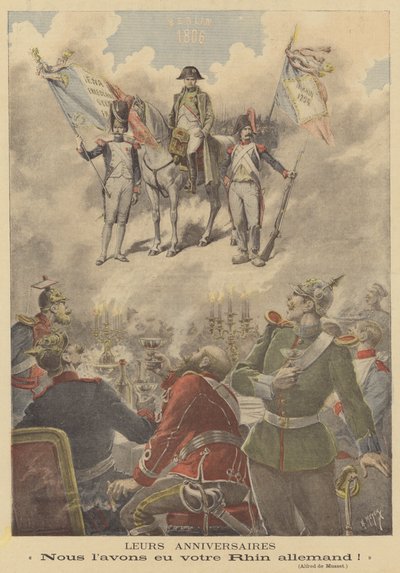 25e anniversaire de la guerre franco-prussienne - after Henri Meyer