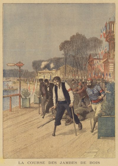 Course des amputés - after Henri Meyer