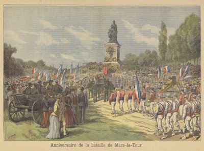 Anniversaire de la bataille de Mars-la-Tour - after Henri Meyer