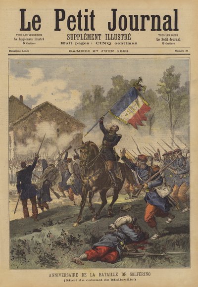 Anniversaire de la bataille de Solférino - after Henri Meyer