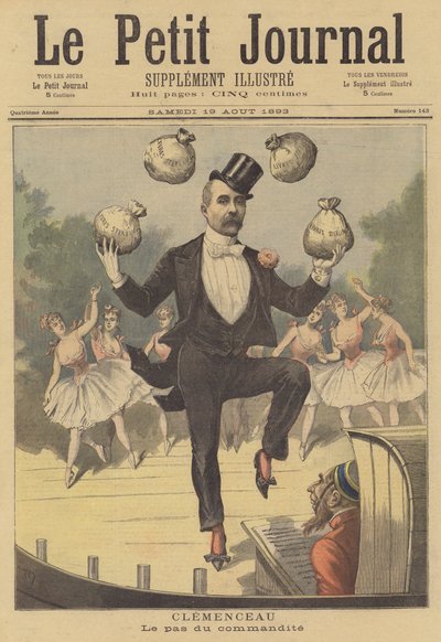Clemenceau. La danse du parrainage - after Henri Meyer