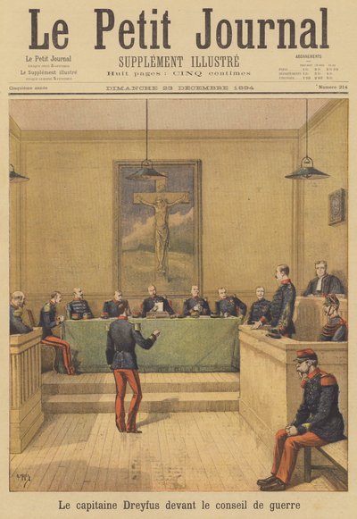 Cour martiale du capitaine Alfred Dreyfus - after Henri Meyer