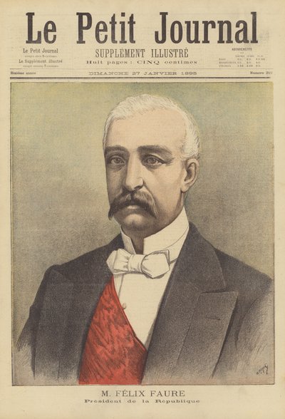 Félix Faure, président de la République française - after Henri Meyer
