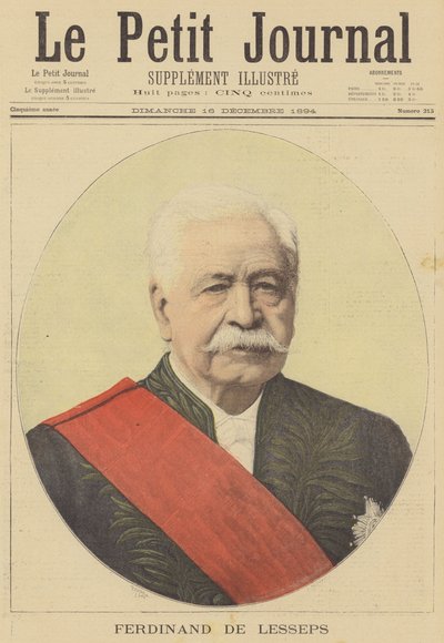 Ferdinand de Lesseps - after Henri Meyer