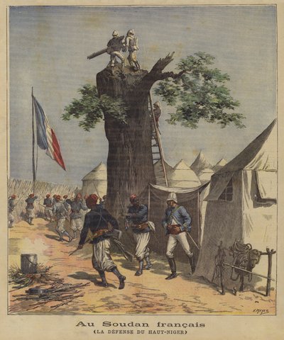 Au Soudan français - after Henri Meyer