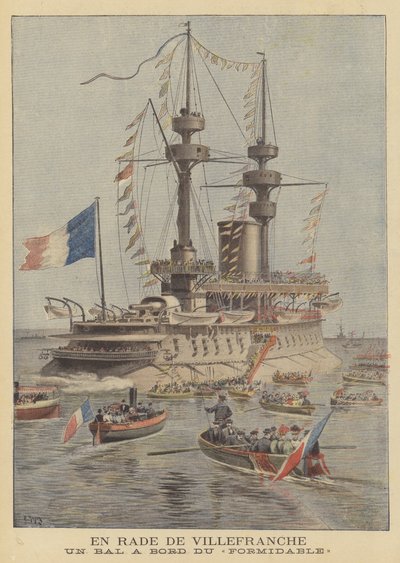 Dans la baie de Villefranche - after Henri Meyer