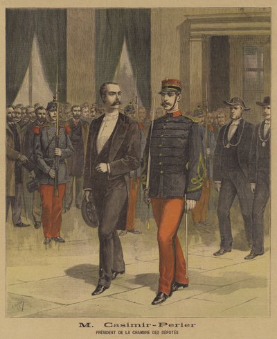 Jean Casimir-Perier, président de la Chambre des députés française - after Henri Meyer