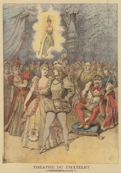 Production de Cendrillon au Théâtre du Châtelet - after Henri Meyer