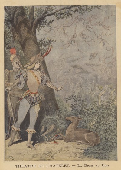 Production de La Biche au Bois au Théâtre du Châtelet - after Henri Meyer