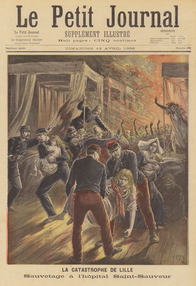 Soldats sauvant des patients d