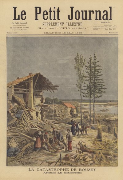La catastrophe de Bouzey - after Henri Meyer