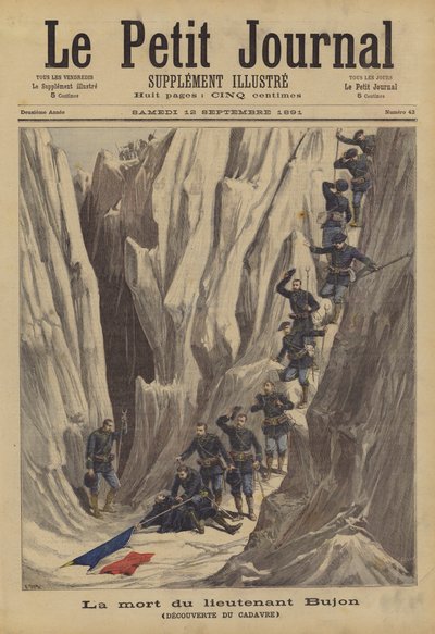 La mort du lieutenant Bujon - after Henri Meyer
