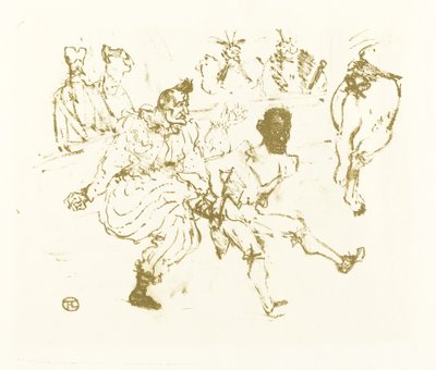 Footit et Chocolat - after Henri de Toulouse Lautrec