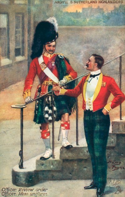 Argyll et Sutherland Highlanders - after Henry A. Payne