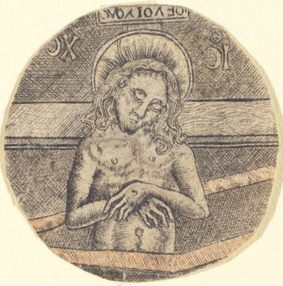 Christ en Homme de Douleurs - after Israhel van Meckenem