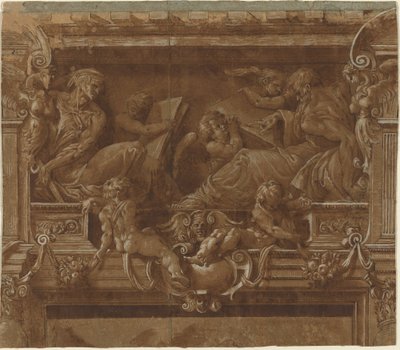 Prophète et Sibylle - after Jacopo Zanguidi Italian 16th Century called Bertoia