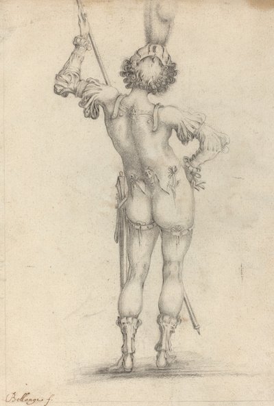 Figure debout [recto] - after Jacques Bellange