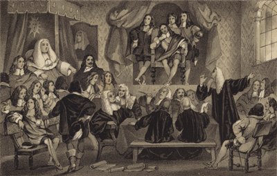 Révélations du Temple avant Charles II - James Stephanoff