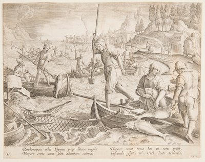 Pêche au thon - after Jan van der Straet, called Stradanus