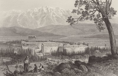 Chaîne du Liban et Baalbek - after John Douglas Woodward