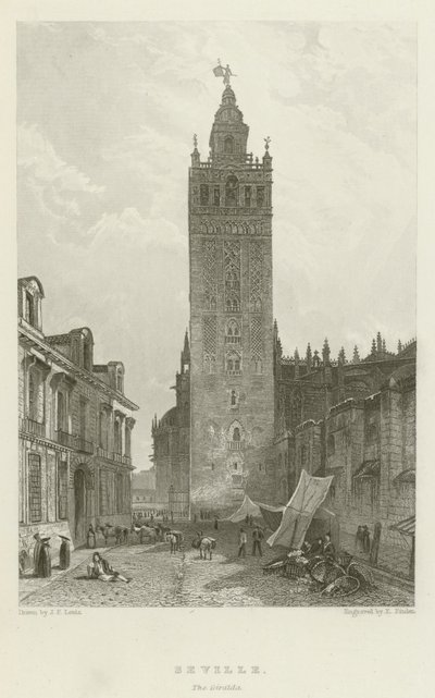 Séville, La Giralda - after John Frederick Lewis