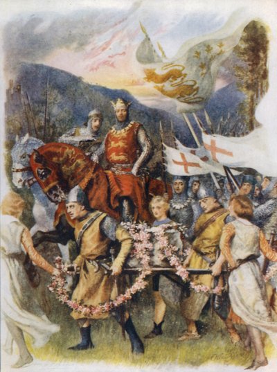 Apporter la pierre de couronnement de Scone - after John Henry Frederick Bacon