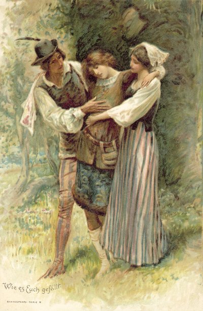 Illustration pour Comme il vous plaira - after John Henry Frederick Bacon