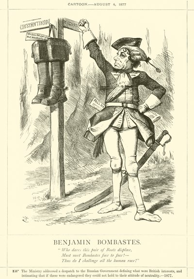 Benjamin Bombastes - after John Tenniel