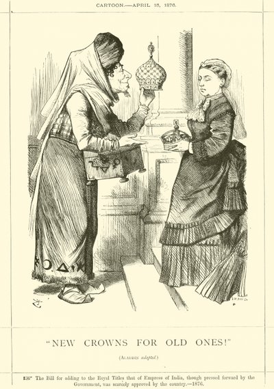 Nouvelles couronnes pour les anciennes! - after John Tenniel