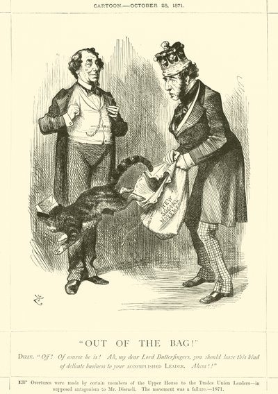 Sorti du sac! - after John Tenniel